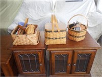 Lot #69 (9) Longaberger baskets to include;
