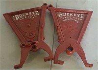 New Buckeye Force Feed A.S.M. Co. Grain drill ends