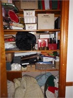 Lot #36 Entire  contents of linen closet to