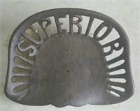 Superior cast iron seat