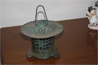 Cast Iron Candle Holder 6H
