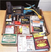 Electric & Manual Staple Guns & Staples