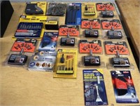Lot of New Hand Tools - Drill Bits & More