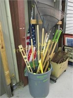 LOT OF NICE LAWN TOOLS