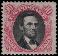 US stamp #132 Mint OG VF Sound PF cert CV $3750
