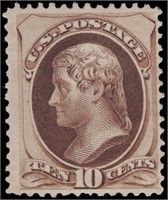 US stamp #161 Unused Regummed F/VF CV $275