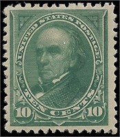 US stamp #258 Mint H VF CV $275