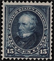 US stamp #274 Mint HR F/VF 15c Clay DLWM CV $210