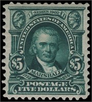 US stamp #313 Mint LH F/VF PF cert CV $2100