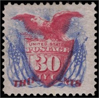 US stamp #131 Mint OG F/VF Sound PSE cert CV $2500