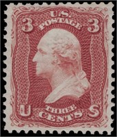 US stamp #104 Unused No Gum VF PF cert CV $1850