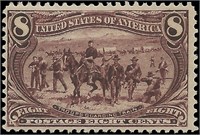 US stamp #289 Mint NH F/VF CV $425