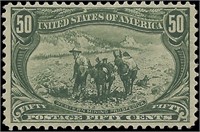 US stamp #291 Mint LH; Fresh Color CV $600