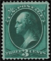 US stamp #158 Mint OG F/VF deeply inked CV $110