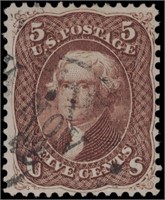 US stamp #76 Used F/VF with clean PSE cert CV $120