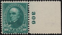 US stamp #273 Mint NH Fine Plate # Single CV $280