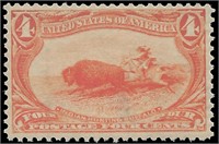 US stamp #287 Mint NH VF/XF CV $300