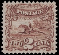 US stamp #113 Unused No Gum Fine CV $200