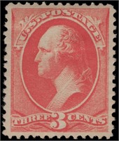 US stamp #214 Mint NH VF light gum wrinkles CV $60