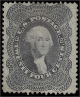 US stamps #37a Unused No Gum F/VF CV $550