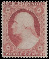 US stamp #26 Mint OG F/VF CV $65