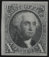 US stamp #4 Unused No Gum As Issued VF CV $1050
