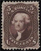 US stamp #76a Unused No Gum F/VF CV $850