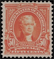 US stamp #310 Mint LH VF and bright CV $375