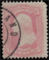 US stamp #64 Used Fine Pink Washington CV $675