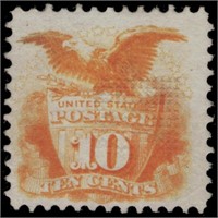 US stamp #116 Unused Regummed F/VF CV $800