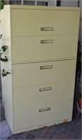 5 Drawer Legal Size Lateral File Cabinet