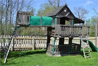 Large Outdoor Playscape Playhouse