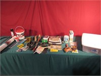 PRUNING SAW, TOOL BOX LINER, PARTS CLEANER SPRAY,