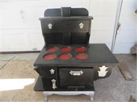 LARGE TOY STOVE HANDCRAFTED-APX 3 FT TALL