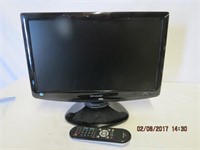 Sharp 19" LCD TV with remote & JVC  vhs player