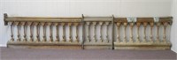Solid Walnut railing, turned spindle