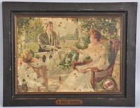 NECCO SWEETS "A SWEET SURPRISE" TIN SIGN