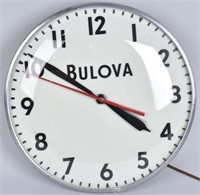 VINTAGE BULOVA  ADVERTISING BUBBLE CLOCK