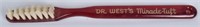 18" DR WEST'S MIRACLE-TUFT TOOTH BRUSH TRADE SIGN