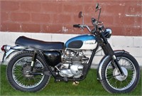 1967 TRIUMPH TIGER TC100 500 MOTORCYCLE