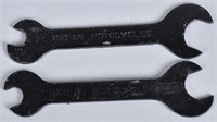 2- ORIGINAL INDIAN MOTORCYCLE WRENCHES