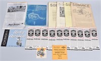 LOT OF EARLY HARLEY DAVIDSON PAPERWORK