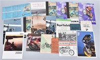 LOT OF FOREIGN MOTORCYCLE PAPERWORK