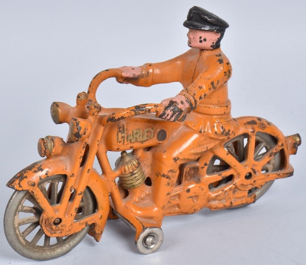 MOTORCYCLES, GAS & OIL, TOYS, ADVERTISING, & MORE