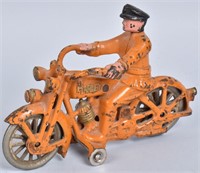 HUBLEY Cast Iron HARLEY SWIVELHEAD MOTORCYCLE