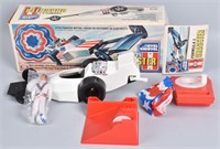 IDEAL EVEL KNIEVEL FORMULA 1 DRAGSTER MIB