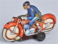 GERMAN Tin TOY MOTORCYCLE