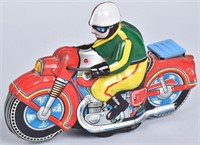 JAPAN Tin Friction TOY MOTORCYCLE