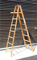 Werner 8 Foot Tall Wooden Step Ladder
