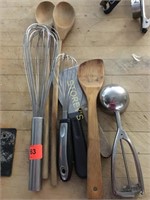 Whisks, Spoons, Etc.
